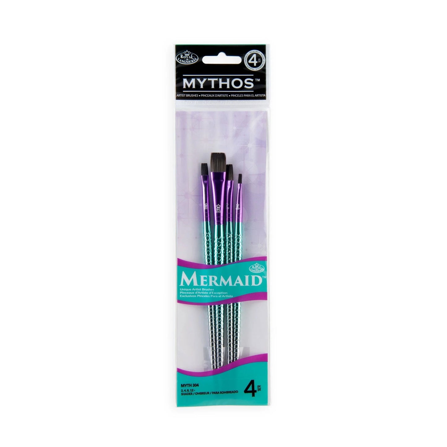 MYTHOS™ MERMAID 4PC SHADER BRUSH SET