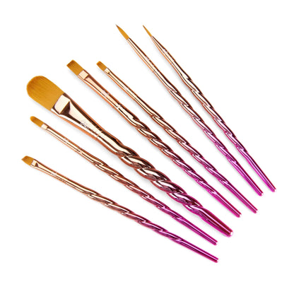 MYTHOS™ UNICORN 7PC VARIETY BRUSH SET - MYTH401