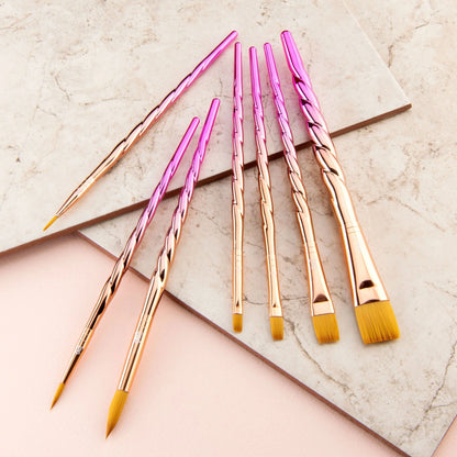 MYTHOS™ UNICORN 7PC VARIETY BRUSH SET - MYTH405
