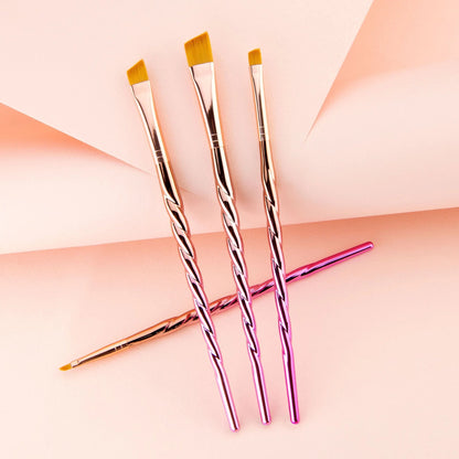 MYTHOS™ UNICORN 4PC ANGULAR BRUSH SET