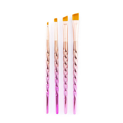 MYTHOS™ UNICORN 4PC ANGULAR BRUSH SET