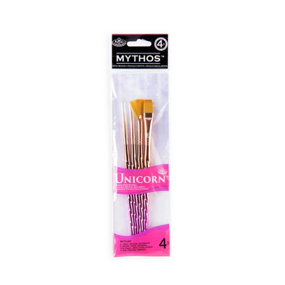 MYTHOS™ UNICORN 4PC VARIETY BRUSH SET
