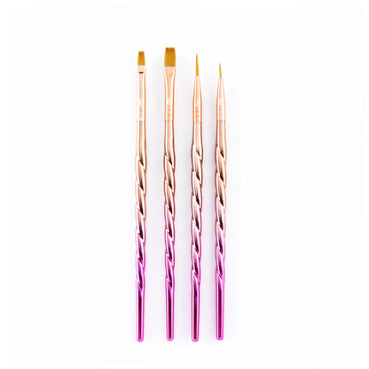 MYTHOS™ UNICORN 4PC VARIETY BRUSH SET (2)