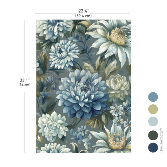 MYSTIC BLUE FLORALS *NEW- LIMITED EDITION*