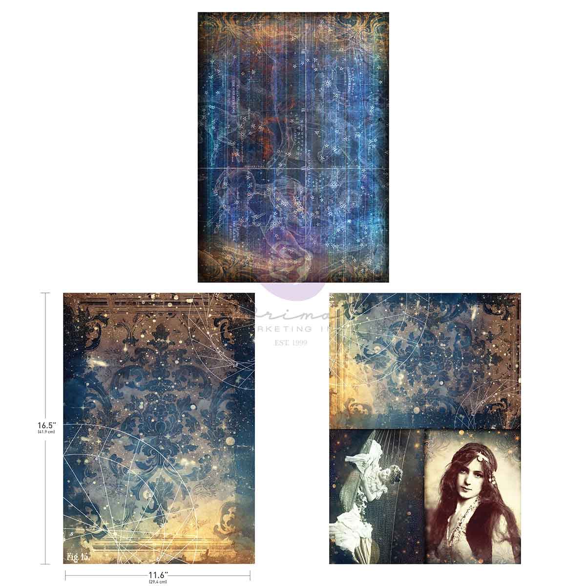 Finnabair A3 Decoupage Pack - Nightdreaming