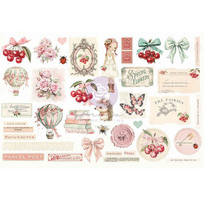 CS- EPHEMERA PINK DREAMS (76 PCS)