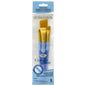 RCC233- 3PC ANGULAR GOLDEN TAKLON BRUSH SET- CRAFTER'S CHOICE