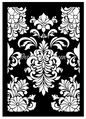 BAROQUE RUG: DAINTY AND THE QUEEN- A4 STENCIL