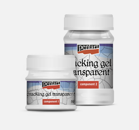 CRACKING GEL- TRANSPARENT (2 COMPONENTS- 50/100ML)