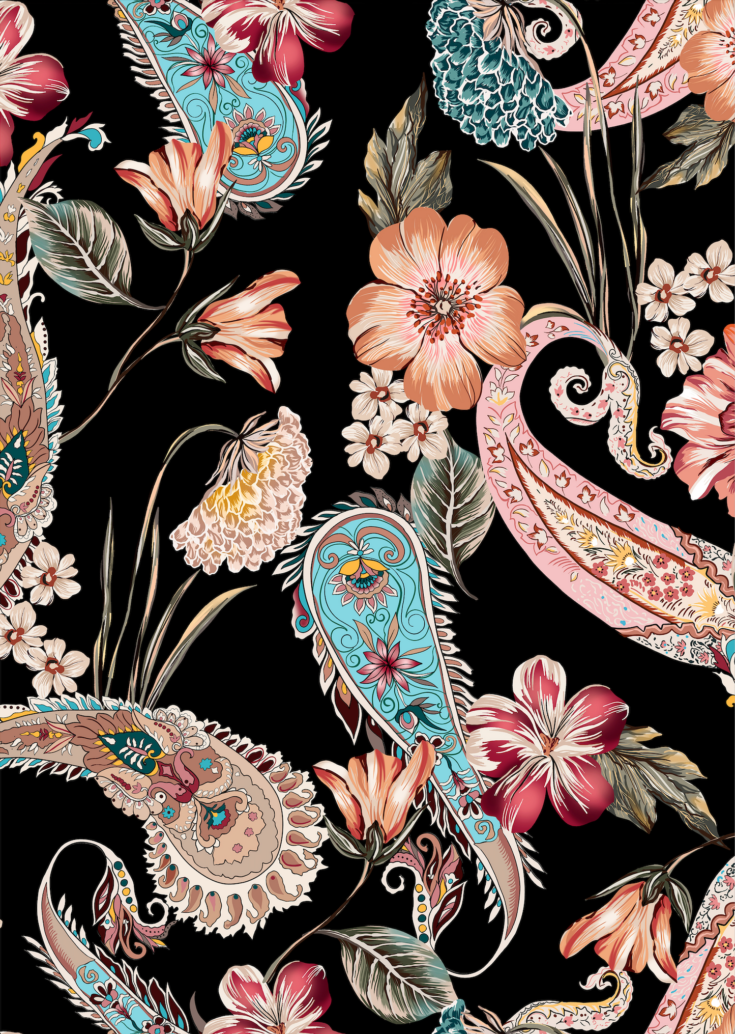 PINK PAISLEY