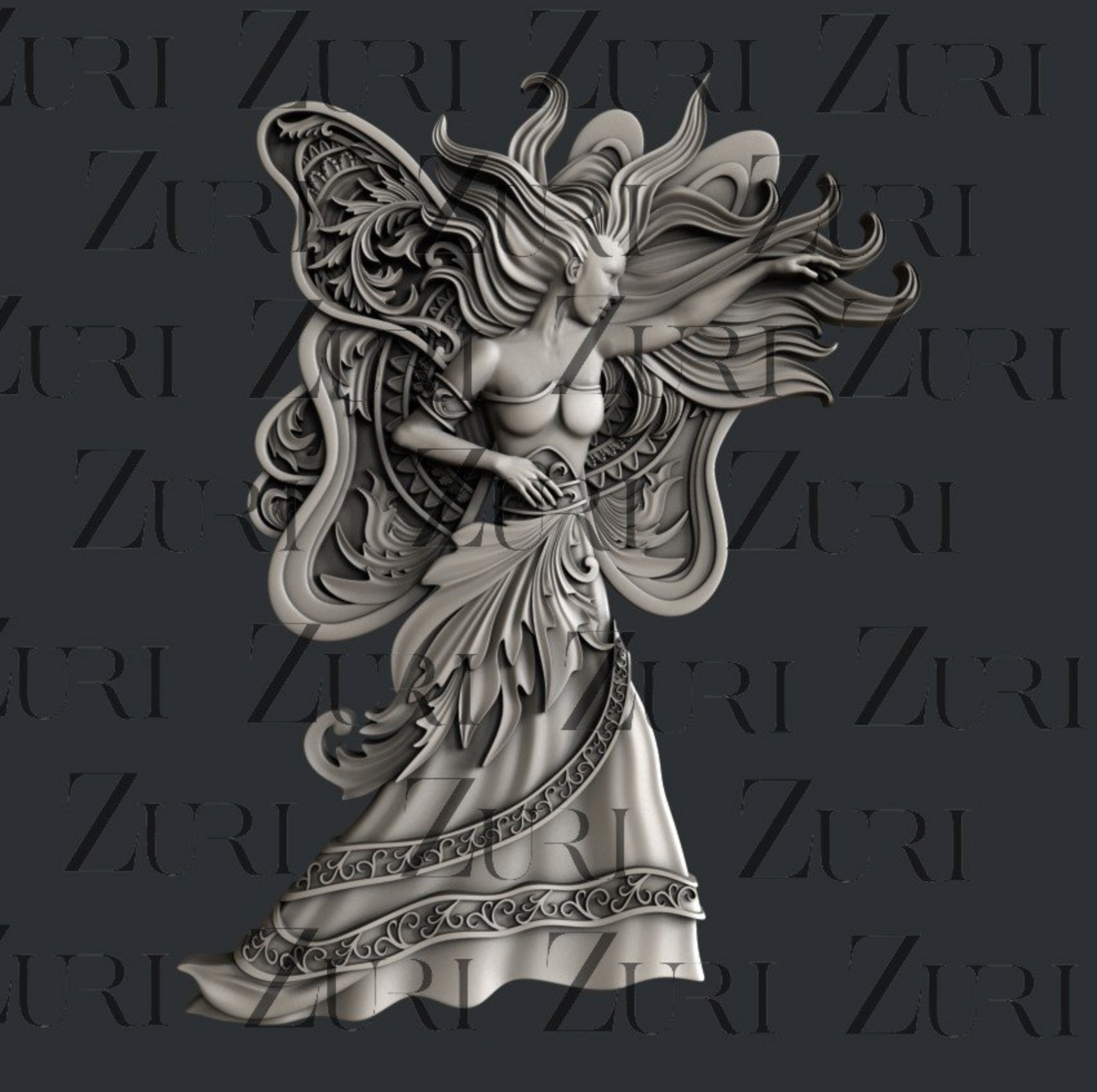 MAY MOULD OF THE MONTH- BUTTERFLY WOMAN