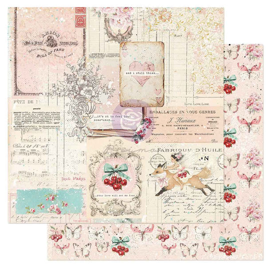 CS- SET ME FREE 12x12 PAPER SHEET