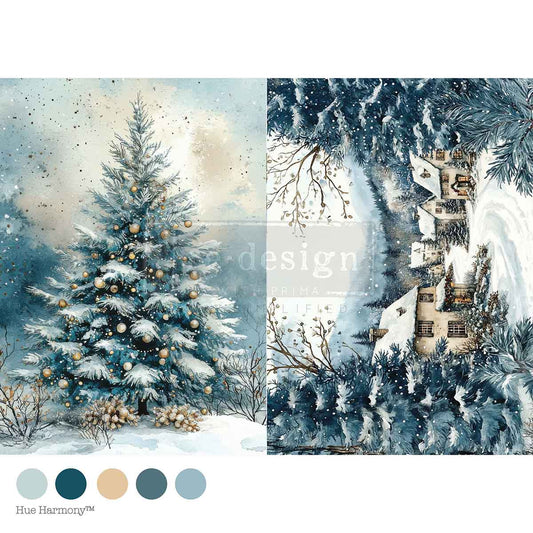 A4 FIBER- SILENT NIGHT SPARKLE