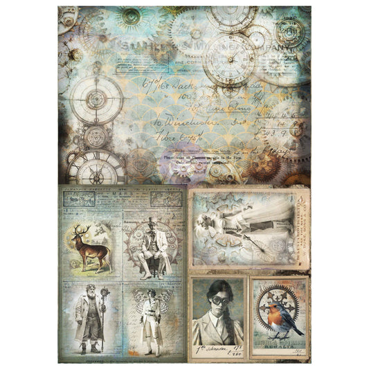 STEAM & FROST A3 DECOUPAGE- FINNABAIR
