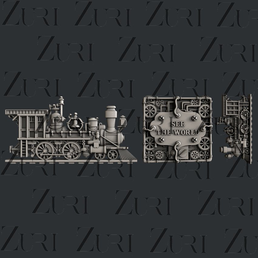 STEAMPUNK LOCOMOTIVE #2