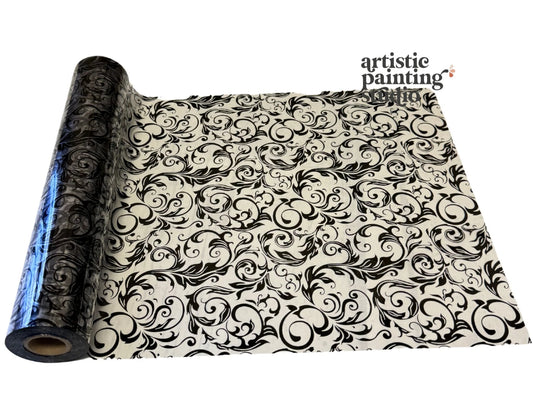 TINSLEY (TRANSPARENT) Rub On Metallic Foil by APS - Textile Friendly