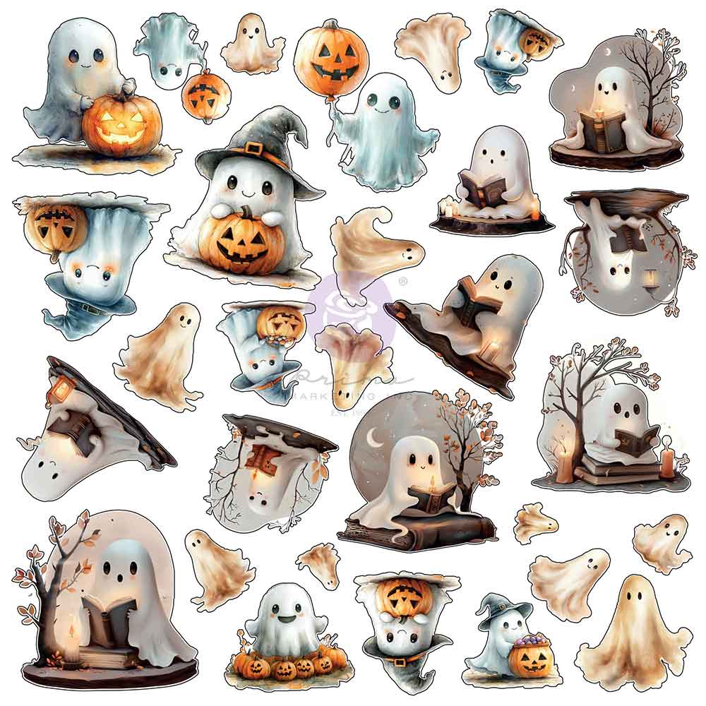 BEWITCHED VELLUM EPHEMERA - THE BOO CREW