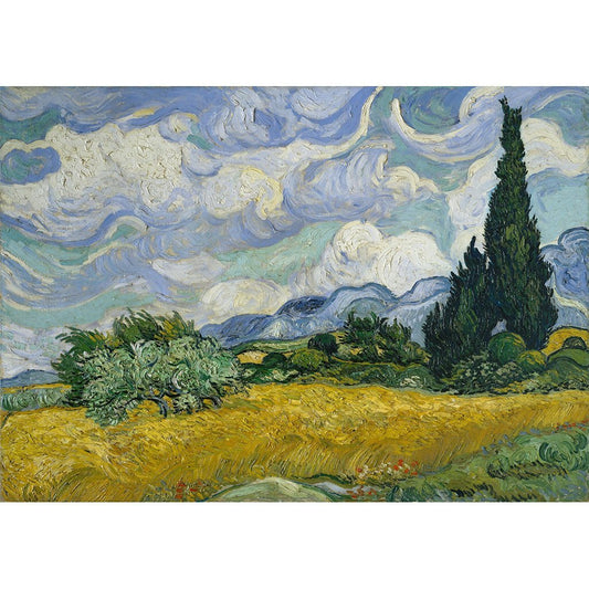 WHEATFIELDS & CYPRESSES