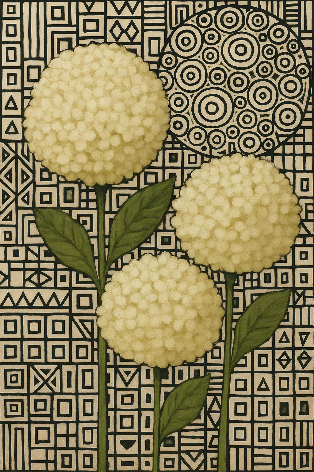 WHITE HYDRANGEA