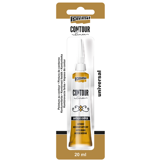 ANTIQUE COPPER- CONTOUR LINER- 20ML