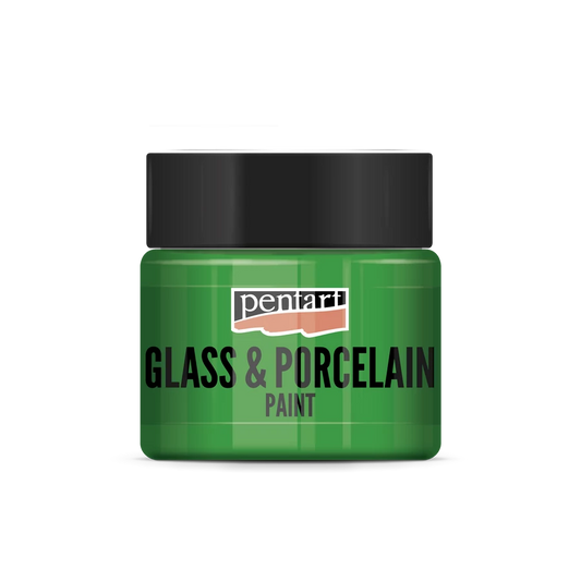 APPLE GREEN- GLASS & PORCELAIN PAINT 30 ML