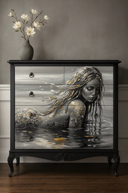 B&W MERMAID