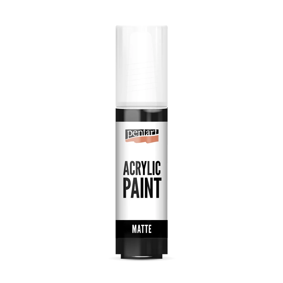 BLACK- ACRYLIC PAINT MATTE