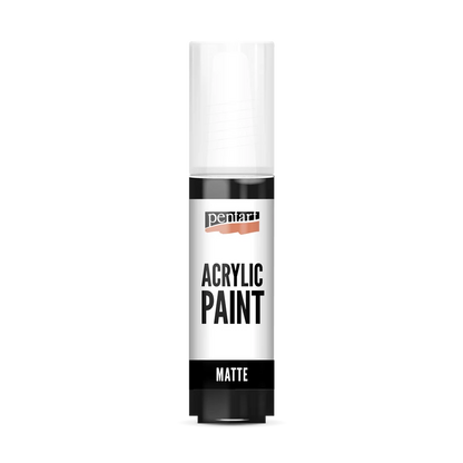 BLACK- ACRYLIC PAINT MATTE