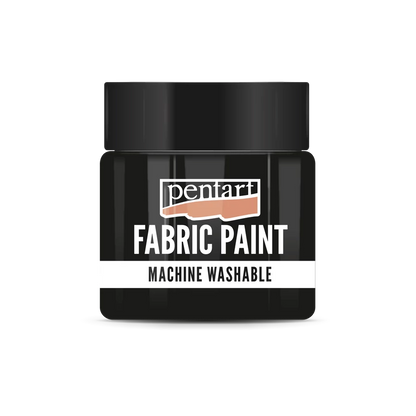 BLACK- MATTE FABRIC PAINT