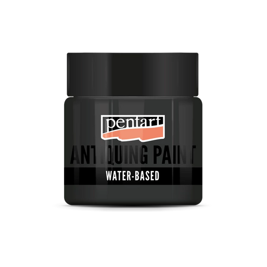 BLACK- ANTIQUING PAINT, 50ML