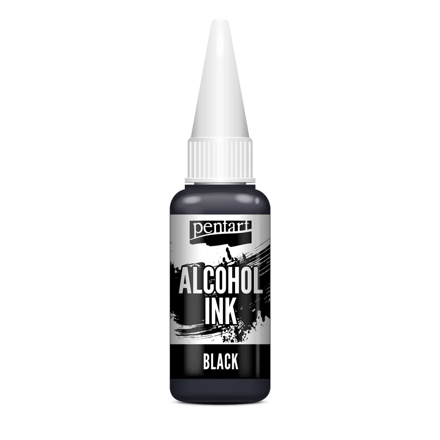 BLACK- ALCOHOL INK, 20 ML