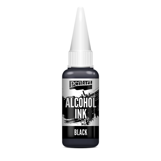 BLACK- ALCOHOL INK, 20 ML