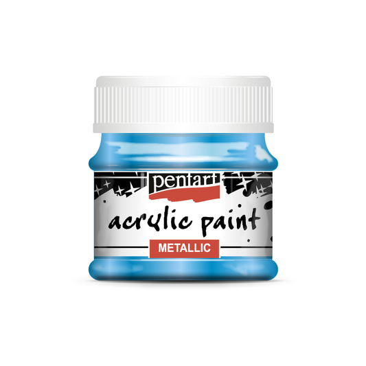 BLUE -METALLIC ACRYLIC PAINT