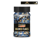 BLUE-GOLD - COLOURED FOIL FLAKES MIN. 1 G