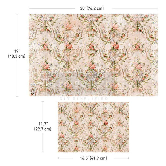 BLUSHING BLOOM- DBL FIBER PAPER SET
