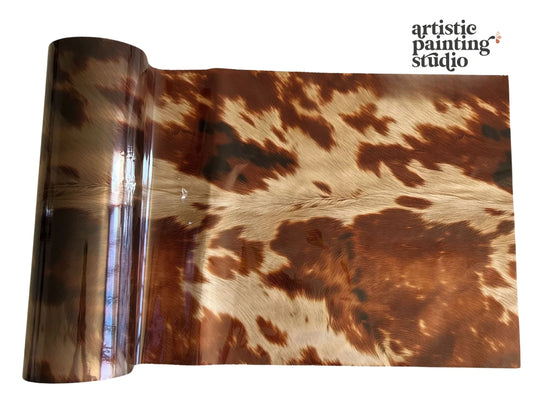 BUTTERCUP COWHIDE (TRANSPARENT) Rub On Metallic Foil by APS - Textile Friendly