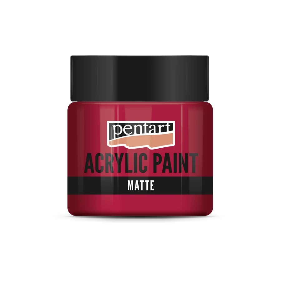 CARMIN- ACRYLIC PAINT MATTE