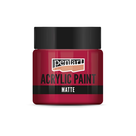 CARMIN- ACRYLIC PAINT MATTE