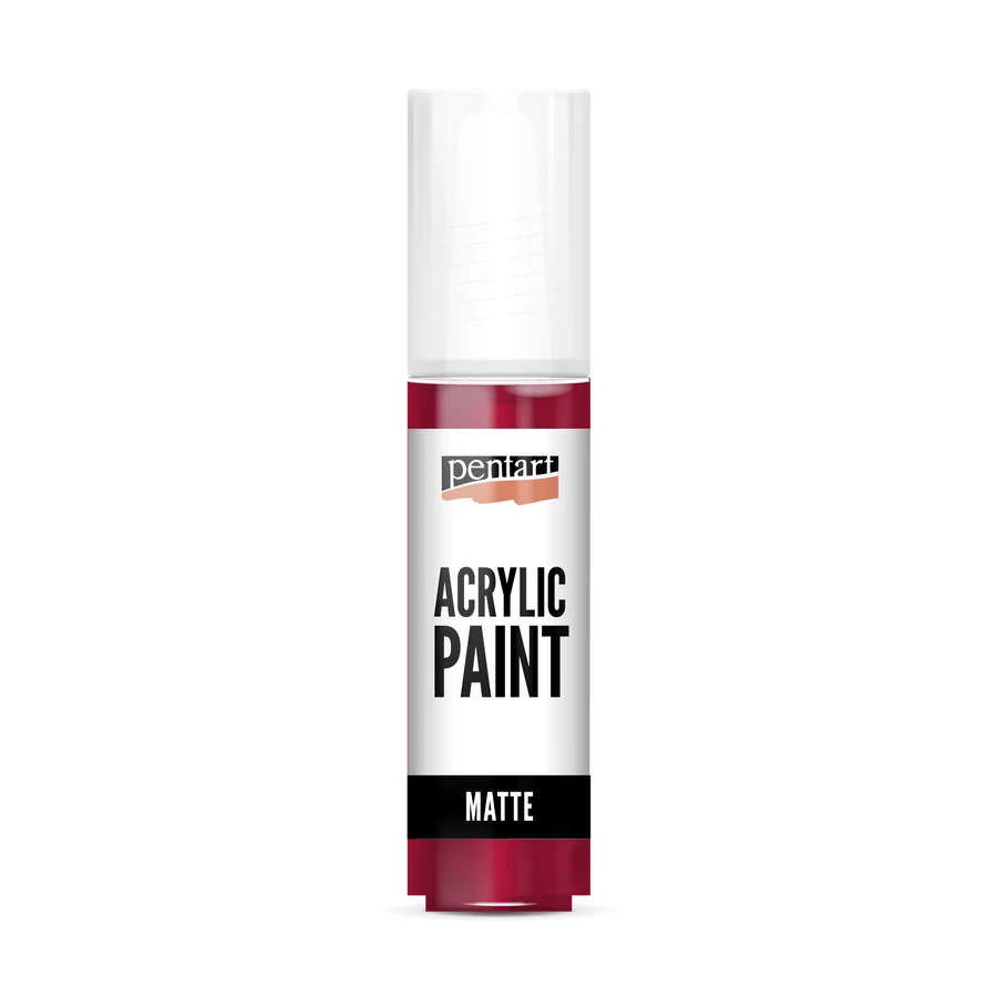 CARMIN- ACRYLIC PAINT MATTE