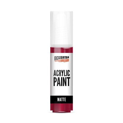 CARMIN- ACRYLIC PAINT MATTE