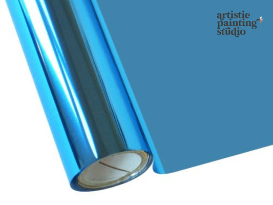 CELESTIAL BLUE Rub On Metallic Foil by APS - Textile Friendly