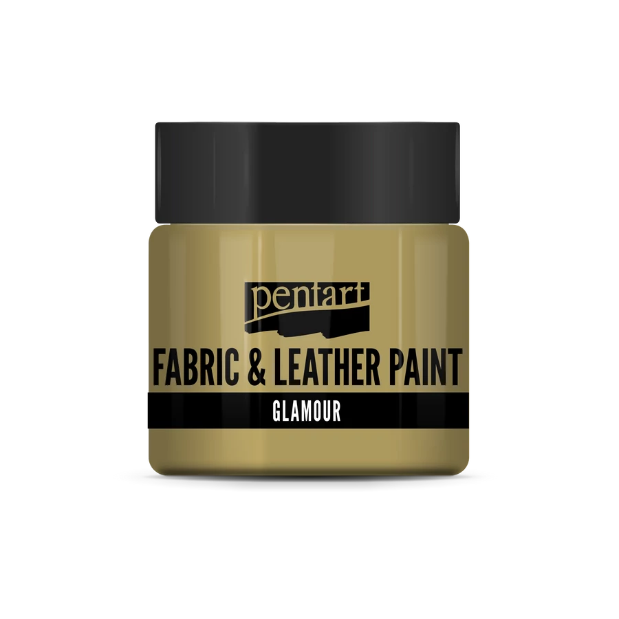 CHAMPAGNE -GLAMOUR FABRIC & LEATHER PAINT, 50 ML