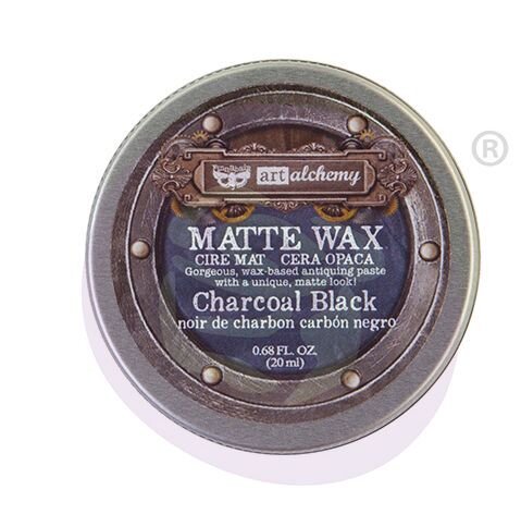 CHARCOAL BLACK MATTE WAX