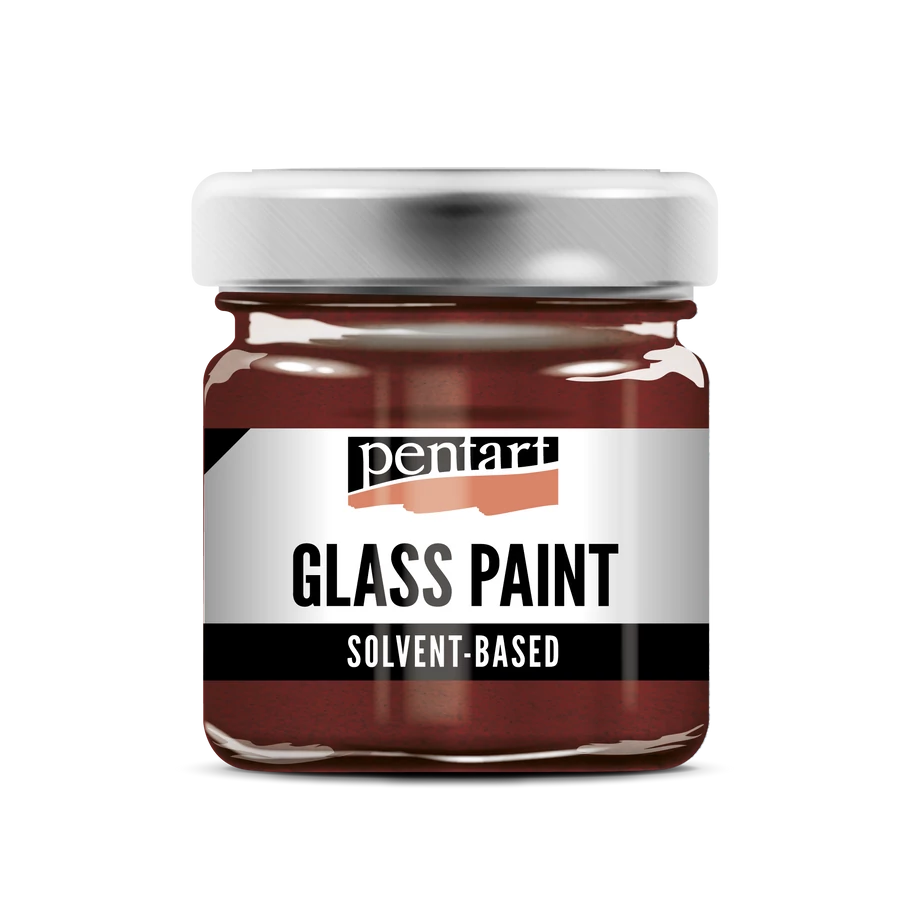 COPPER- GLASS PAINT SOLVENT BASED, 30 ML