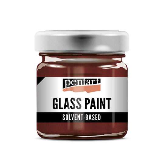 COPPER- GLASS PAINT SOLVENT BASED, 30 ML