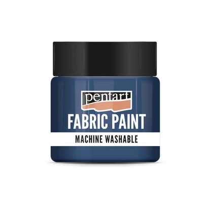 DARK BLUE- MATTE FABRIC PAINT
