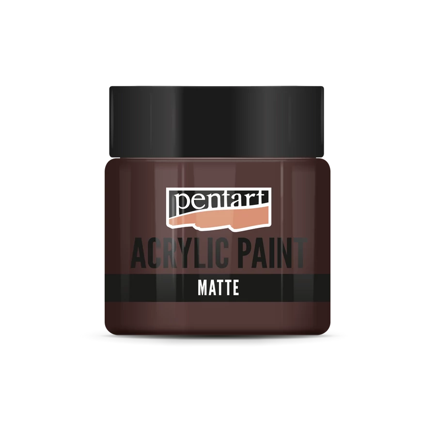 DARK BROWN- ACRYLIC PAINT MATTE