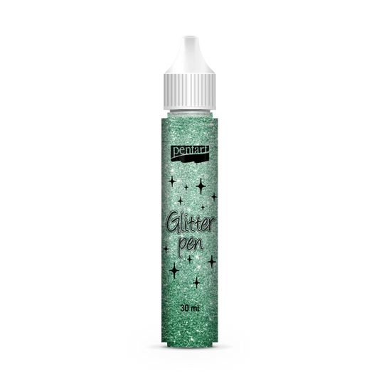 DARK GREEN- GLITTER PEN, 30ML