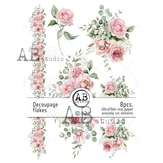 12- DECOUPAGE FLAKES