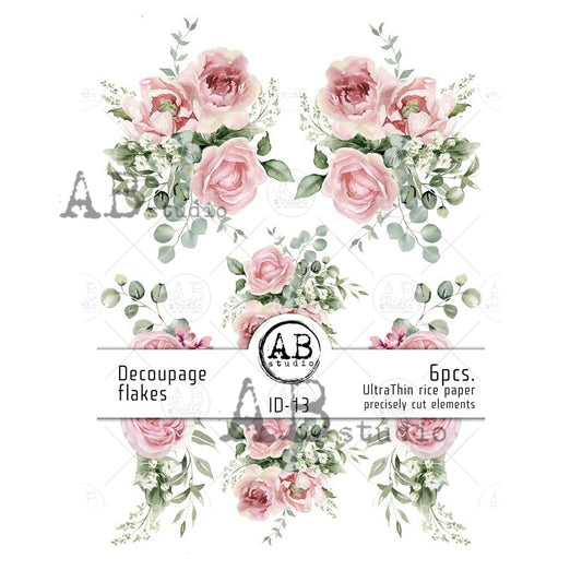 13- DECOUPAGE FLAKES